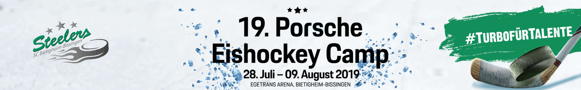 Am Wochenende startet das 19. Porsche Eishockey Camp des Steelers Nachwuchs Bild
